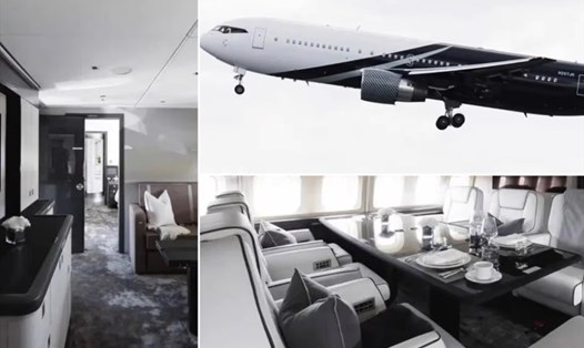 Nội thất khủng của chiếc Boeing 767 được tân trang. Ảnh: VIP Completions