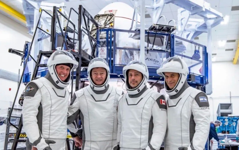The first civilian crew was safely returned to Earth by SpaceX