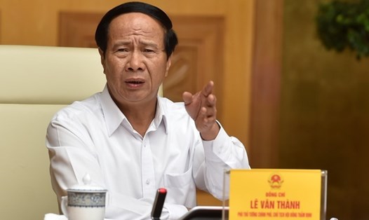 Phó Thủ tướng Chính phủ Lê Văn Thành chủ trì hội nghị. Ảnh: Đức Tuân