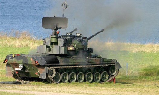 Xe tăng phòng không Gepard. Ảnh: AFP