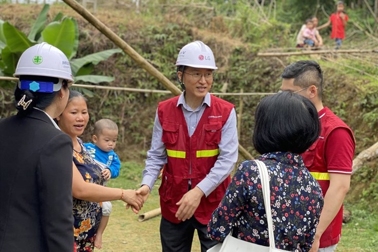 LG Electronics và Habitat Việt Nam khởi động dự án "Ngôi làng hy vọng" 2022
