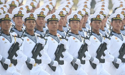 Lực lượng Hải quân Trung Quốc. Ảnh: Xinhua