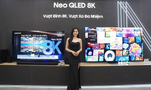 Dòng TV Neo QLED 8K của Samsung. Ảnh: DNCC.