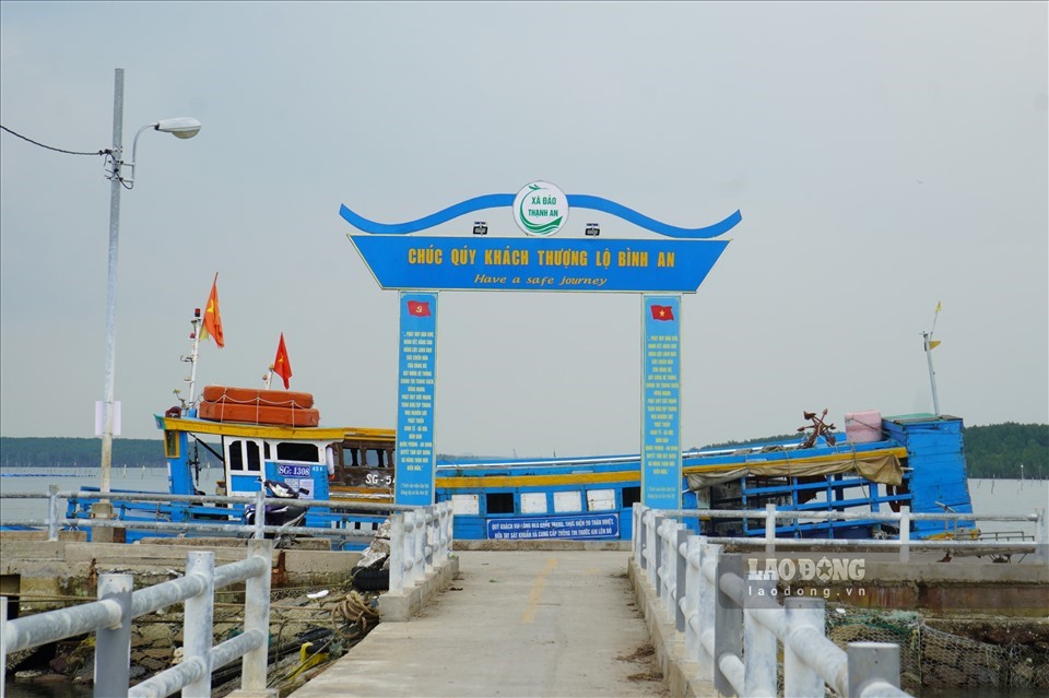 Thạnh An là xã đảo thuộc huyện Cần Giờ (TPHCM), cách trung tâm TPHCM hơn 70 km. Ảnh: Ngọc Lê