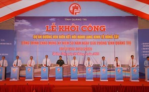 Khởi công đường ven biển ở Quảng Trị có vốn đầu tư 2.060 tỉ đồng