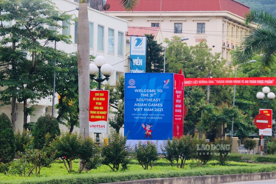 Công tác chuẩn bị cho SEA Games 31 tại Hoà Bình đã được hoàn tất, sẵn sàng đón các đoàn VĐV và du khách trong nước, quốc tế. Ảnh: Khánh Linh