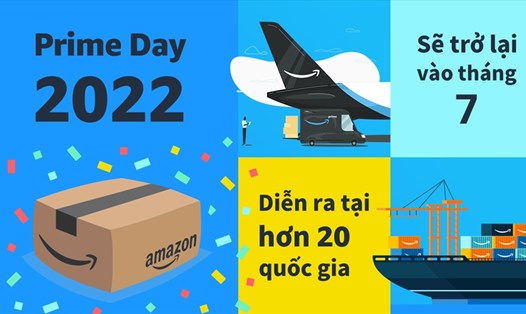 Amazon Prime Day 2022 sẽ trở lại vào tháng 7.2022 tại hơn 20 quốc gia: Cơ hội lớn cho thương hiệu Việt quảng bá quốc tế