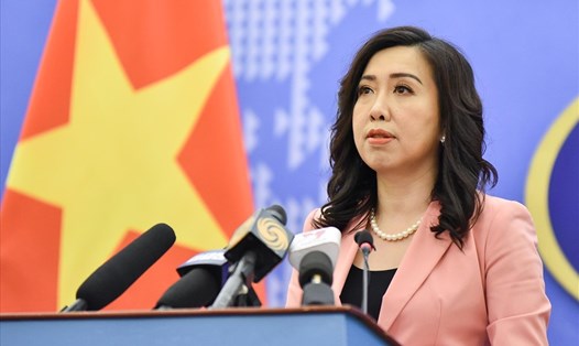 Người Phát ngôn Bộ Ngoại giao Việt Nam Lê Thị Thu Hằng. Ảnh: Bộ Ngoại giao