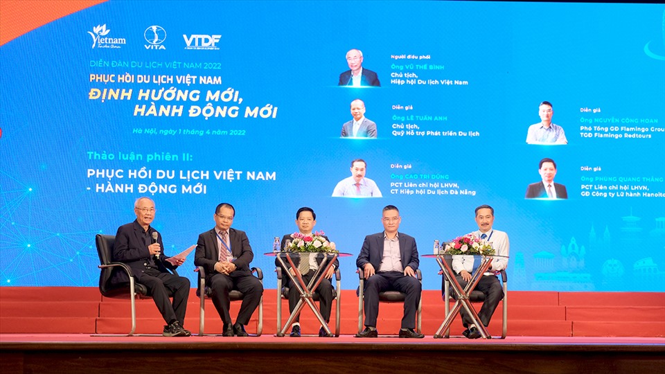 Tại Diễn đàn "Phục hồi và phát triển du lịch Việt Nam" tổ chức ngày 1.4 vừa qua tại Hà Nội.