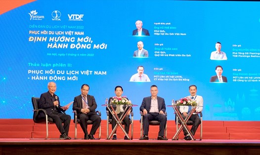 Tại Diễn đàn "Phục hồi và phát triển du lịch Việt Nam" tổ chức ngày 1.4 vừa qua tại Hà Nội.