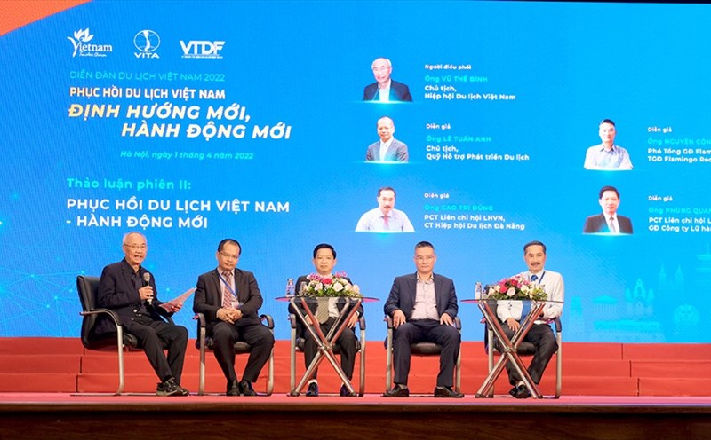 Tại Diễn đàn "Phục hồi và phát triển du lịch Việt Nam" tổ chức ngày 1.4 vừa qua tại Hà Nội.