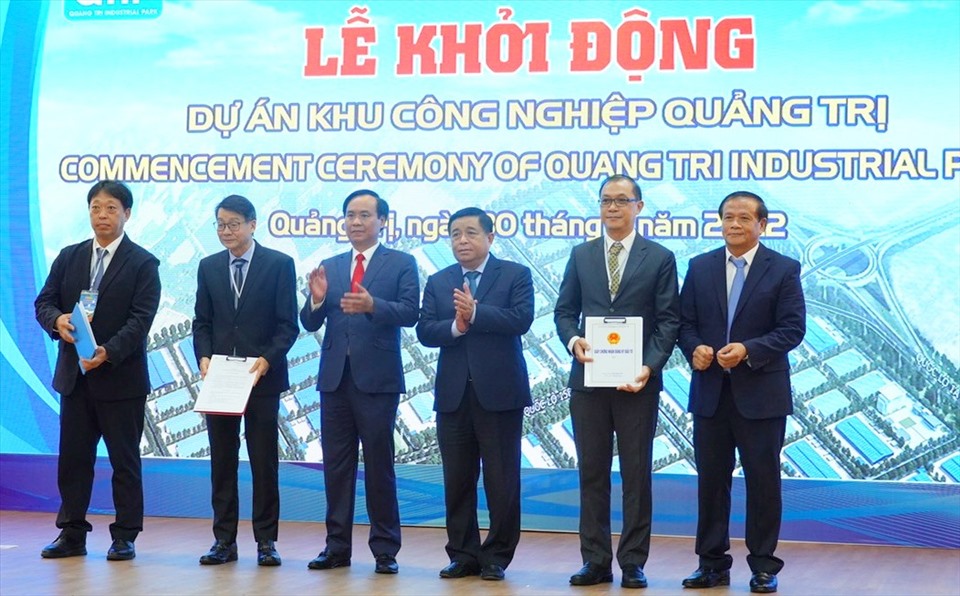Quảng Trị khởi động dự án khu công nghiệp tổng vốn đầu tư gần 2.100 tỉ đồng