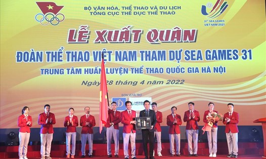 Herbalife Nutrition đồng hành cùng Ủy Ban Olympic Việt Nam tổ chức Lễ Xuất Quân cho Đoàn Thể Thao Việt Nam tham dự SEA Games 31.