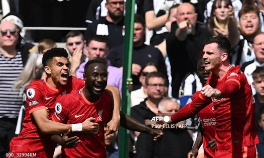 Liverpool tiếp tục gây sức ép mạnh mẽ lên Man City trong cuộc đua vô địch Ngoại hạng Anh. Ảnh: AFP