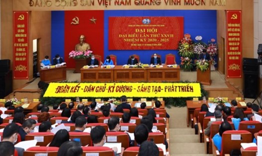 Đại hội đại biểu Đảng bộ Tổng Liên đoàn Lao động Việt Nam nhiệm kỳ 2020 -2025.