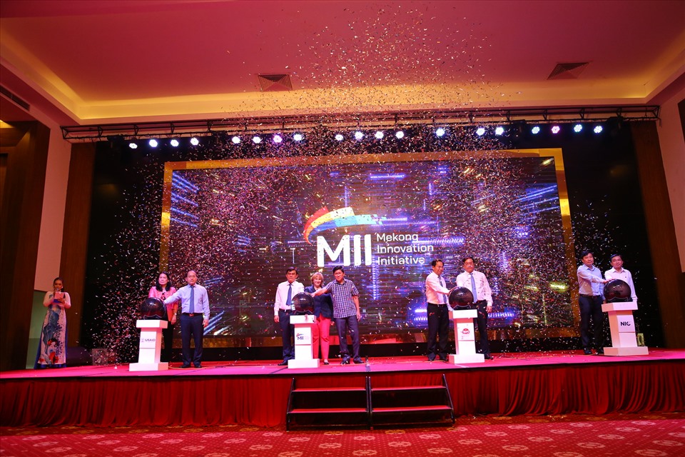 Lễ khởi động sáng kiến đổi mới sáng tạo Mekong (MII). Ảnh: Song Minh