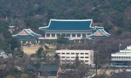 Phủ tổng thống Hàn Quốc thường được biết đến với tên gọi Nhà Xanh. Ảnh: AFP