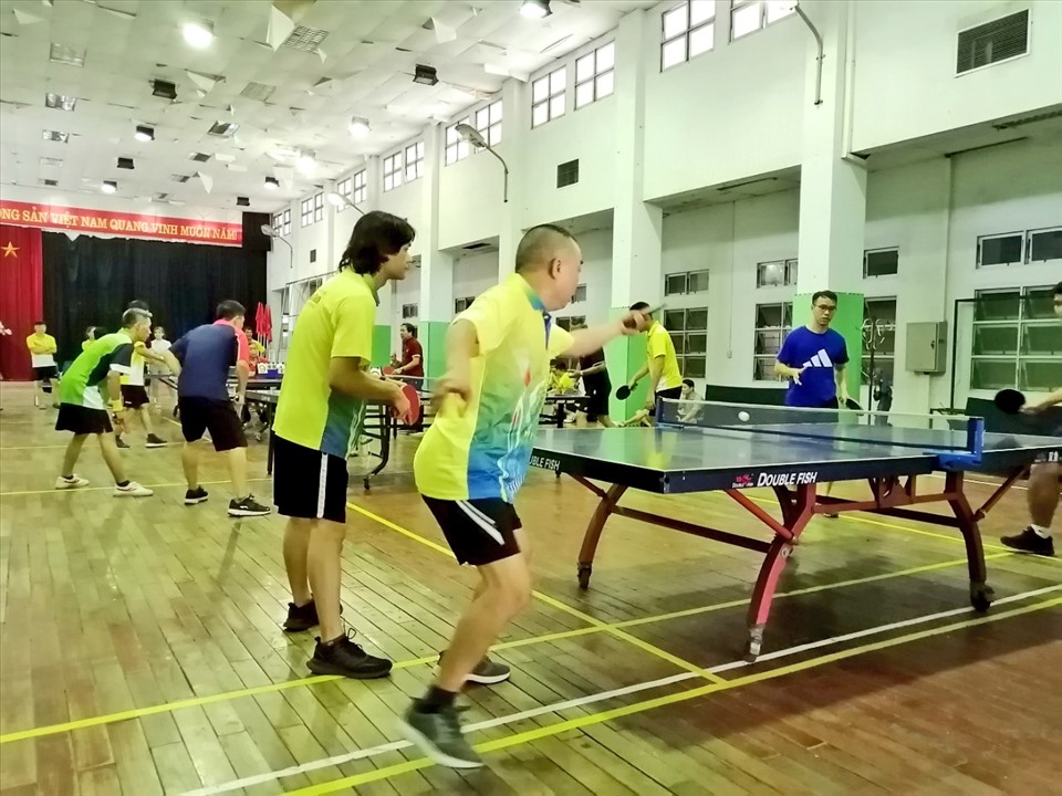 Công nhân viên chức lao động quận Hoàn Kiếm tham gia thi đấu tại Hội khỏe năm 2020 (ảnh minh họa). Ảnh: CĐQ