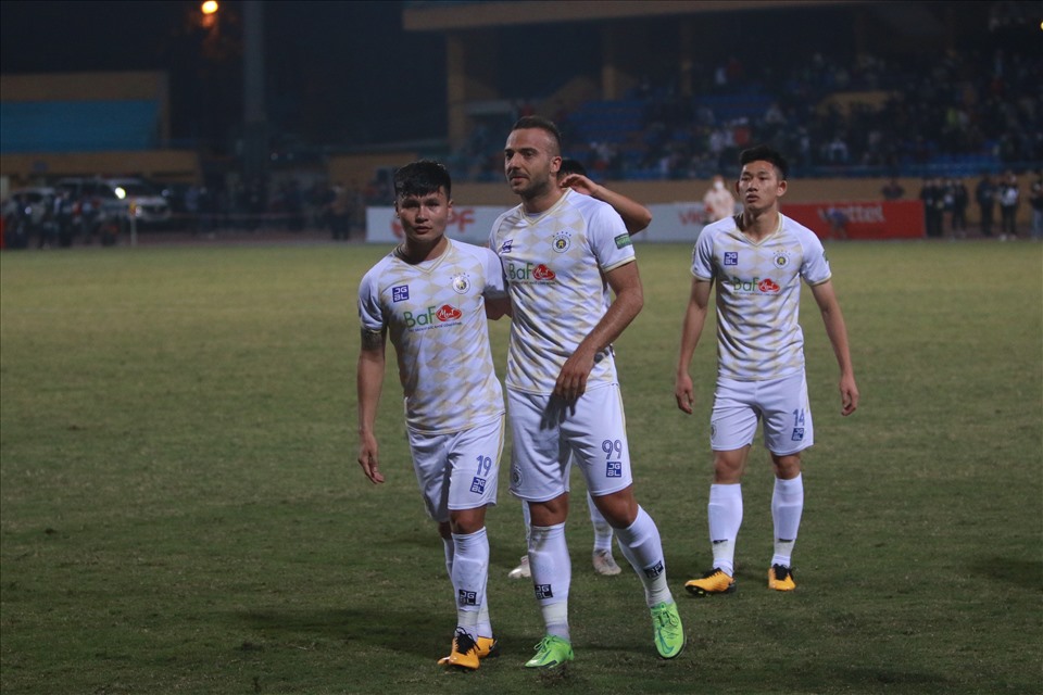 Quang Hải sẽ đá trận cuối trong màu áo câu lạc bộ Hà Nội? Ảnh: M.Đ