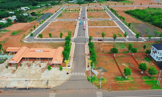 Dự án Khu đô thị Công Thành Center Point tại huyện Đồng Phú, tỉnh Bình Phước. Ảnh: T.Thành