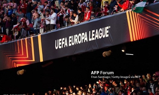 Các trận đấu lượt đi tứ kết của Europa League kết thúc mà không đội khách nào được hưởng niềm vui.    Ảnh: AFP