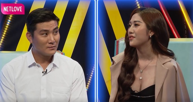 Cặp đôi tại show Cát Tường. Ảnh: NSCC.