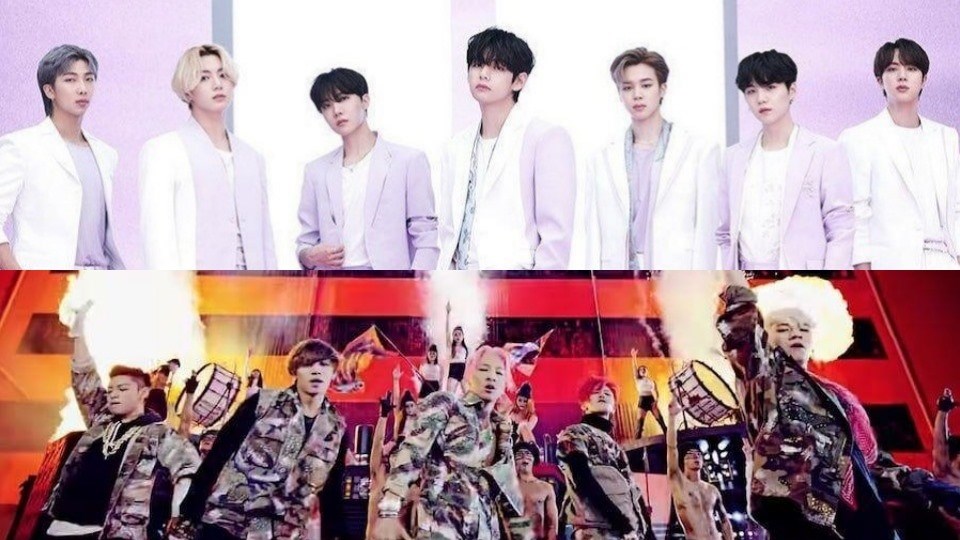 Nhóm BTS - Big Bang. Ảnh: Poster, MV. Nhóm BTS - Big Bang. Ảnh: Poster, MV.