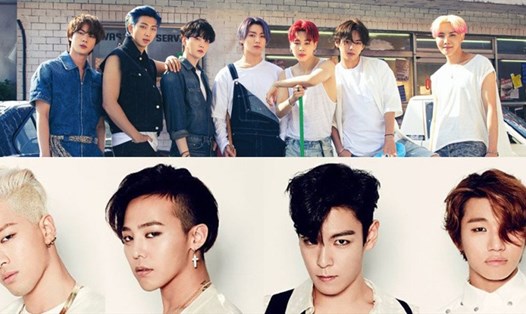 BTS, Big Bang, Seventeen đứng đầu BXH giá trị thương hiệu nhóm nhạc nam Kpop tháng 4. Ảnh: CMH