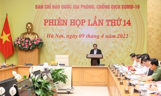 Thủ tướng Chính phủ Phạm Minh Chính - Trưởng Ban Chỉ đạo chủ trì phiên họp. Ảnh: Nhật Bắc