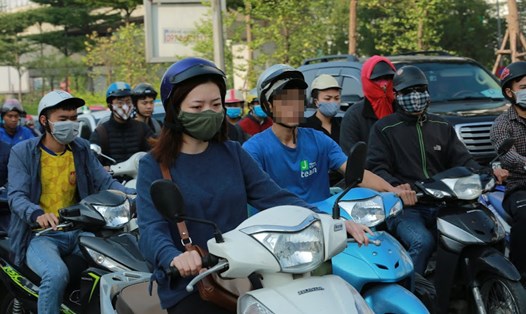 Hà Nội nghiên cứu cấm xe máy khu vực nội đô từ năm 2025. Ảnh: Hải Nguyễn