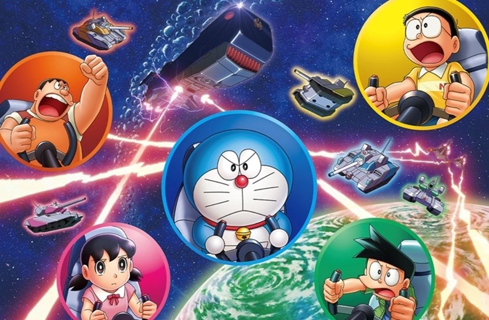 " Doraemon: Nobita và cuộc chiến vũ trụ tí hon 2021" sắp ra rạp. Ảnh: CGV. " Doraemon: Nobita và cuộc chiến vũ trụ tí hon 2021" sắp ra rạp. Ảnh: CGV.
