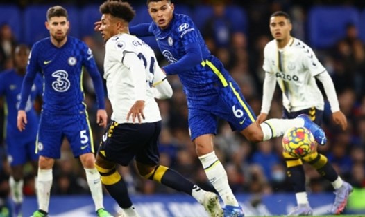 Chelsea được đánh giá cao hơn Everton. Ảnh: AFP