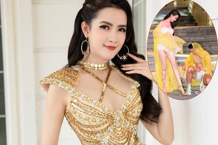 Cao Xuân Tài hỗ trợ Hoa hậu Phan Thị Mơ khi gặp sự cố Cao Xuân Tài hỗ trợ Hoa hậu Phan Thị Mơ khi gặp sự cố 