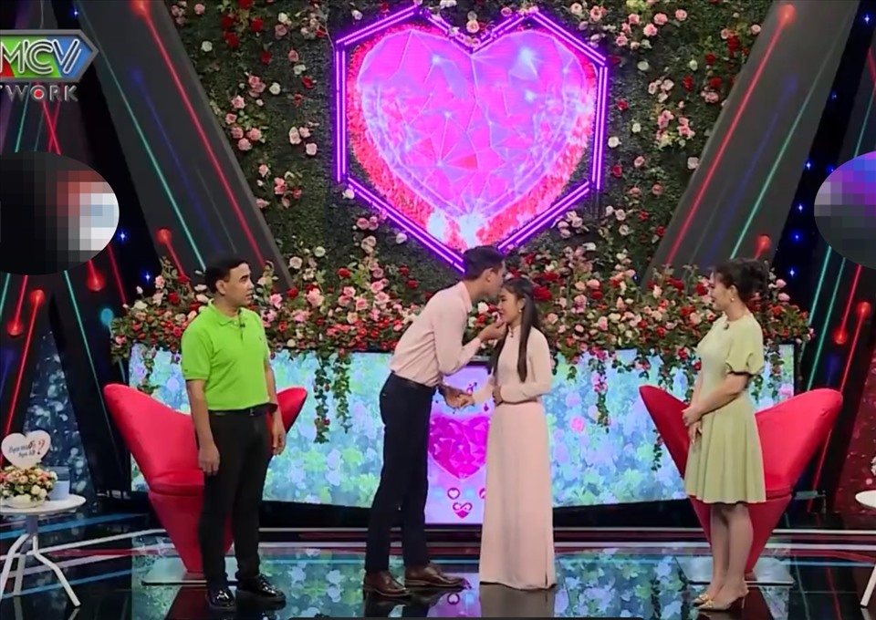 Cặp đôi tại "Bạn muốn hẹn hò". Ảnh: MCV.