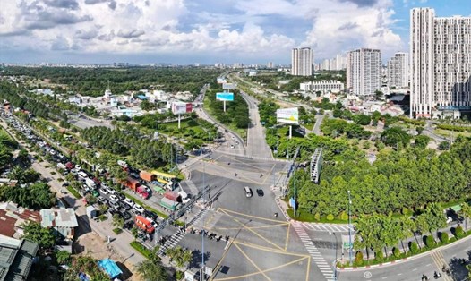 Dự án nút giao thông An Phú (Thành phố Thủ Đức) dự kiến khởi công ngày 2.9. Ảnh: Anh Tú