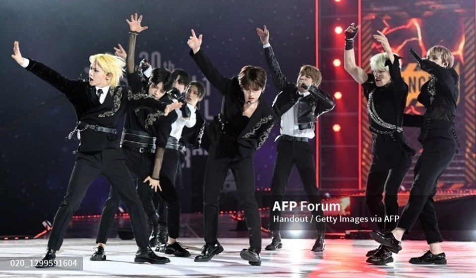 Nhóm nhạc Stray Kids. Ảnh: AFP. Nhóm nhạc Stray Kids. Ảnh: AFP.