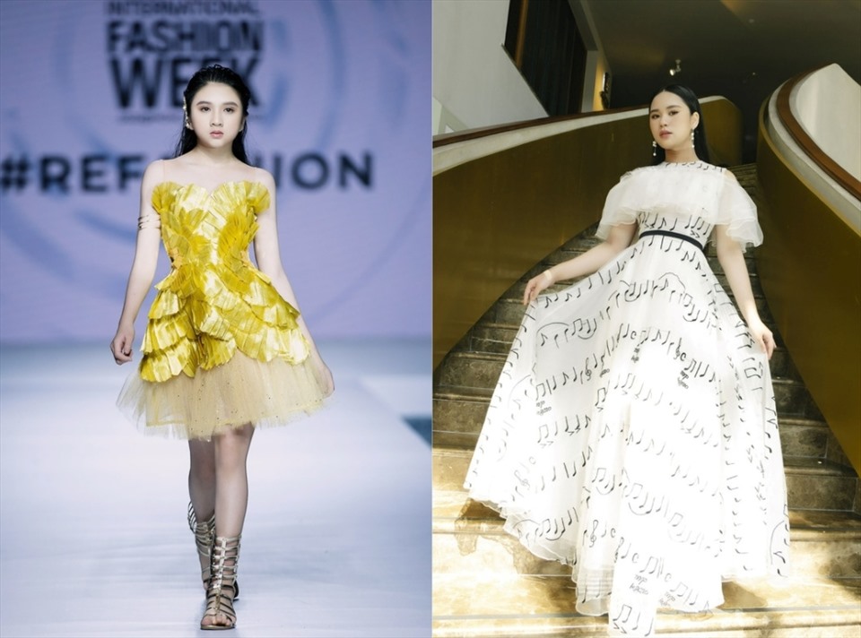 Bộ sưu tập Golden Heart Veil của Thảo Nguyễn: Tỏa sáng từ trái tim vàng