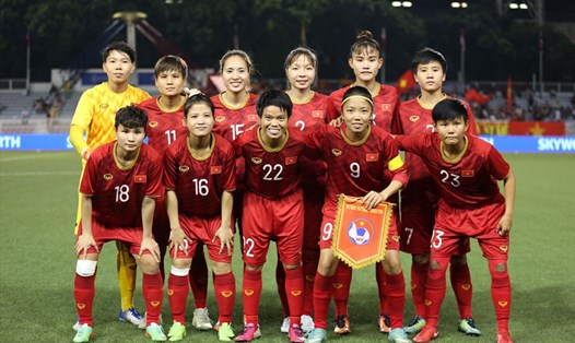 Đội tuyển nữ Việt Nam sẽ ra quân tại SEA Games 31 vào 19h tối nay (11.5). Ảnh: VFF