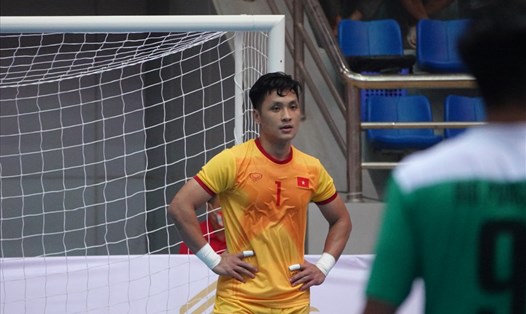 Tuyển futsal Việt Nam đánh rơi chiến thắng đáng tiếc. Ảnh: Đăng Văn