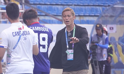 Huấn luyện viên Honda nhận thất bại đầu tiên ở SEA Games 31. Ảnh: Nguyễn Đăng