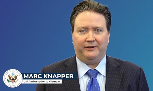 Đại sứ Mỹ tại Việt Nam Marc Knapper. Ảnh chụp màn hình