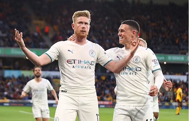De Bruyne ăn mừng giống Haaland: Cặp đôi hủy diệt thành hình ở Etihad