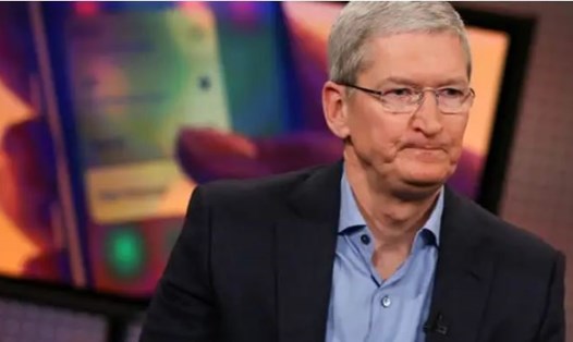 CEO Apple Tim Cook. Ảnh chụp màn hình