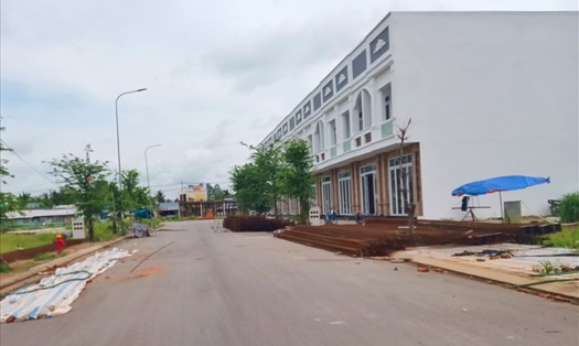 Dự án khu đô thị mới huyện Thới Lai (TP.Cần Thơ). Ảnh: Th.N