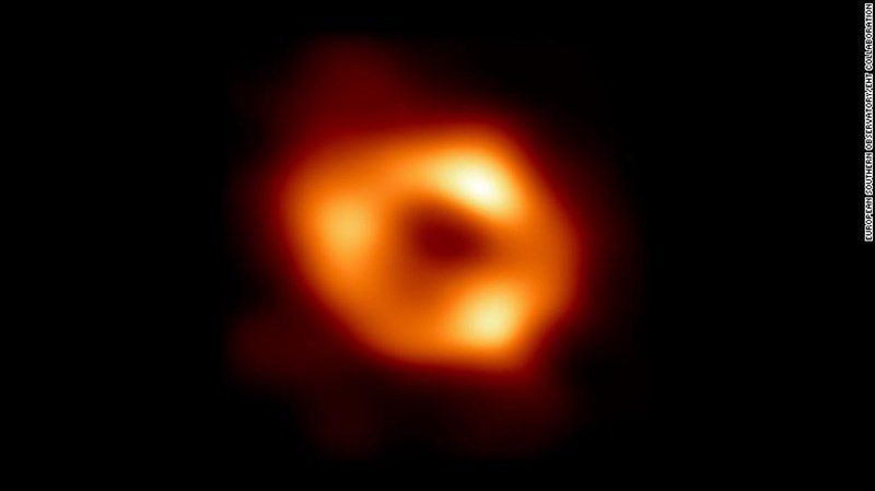 First photo taken of the supermassive black hole at the center of the Milky Way