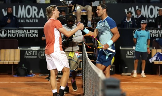 Rafael Nadal bị ảnh hưởng bởi chấn thương nên không thể bảo vệ chức vô địch tại Rome. Ảnh: ATP