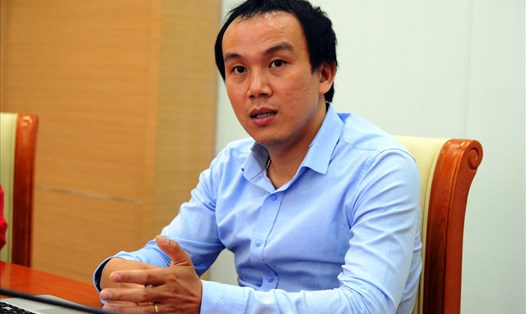 TS Hoàng Phúc Lâm - Phó Giám đốc Trung tâm Dự báo Khí tượng Thủy văn Quốc gia. Ảnh: Hoàng Linh