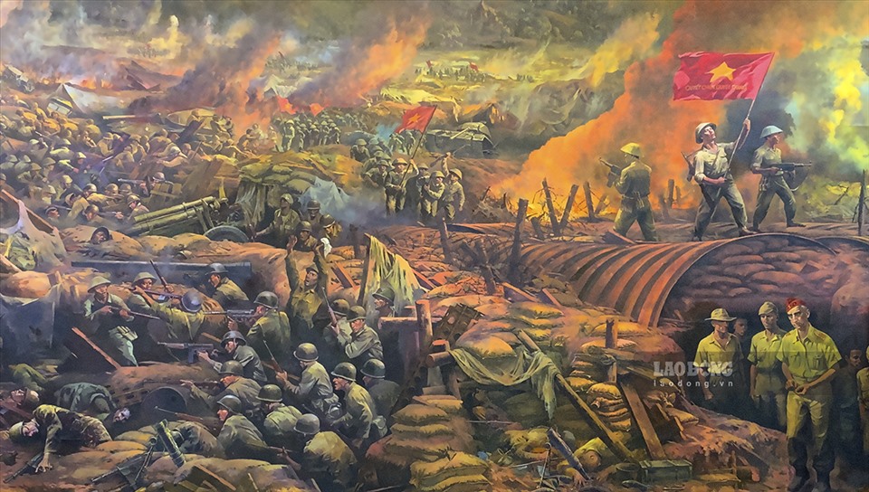 Bí mật đằng sau bức tranh panorama “Trận chiến Điện Biên Phủ”