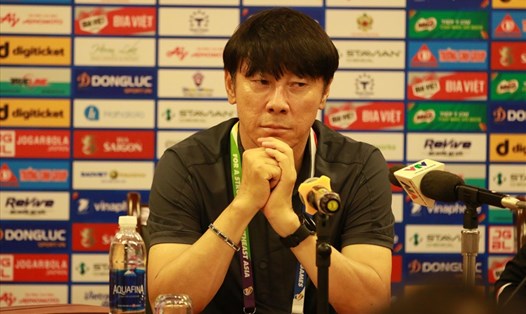 Huấn luyện viên Shin Tae-yong muốn U23 Indonesia gặp lại U23 Việt Nam ở trận chung kết. Ảnh: M.Đ