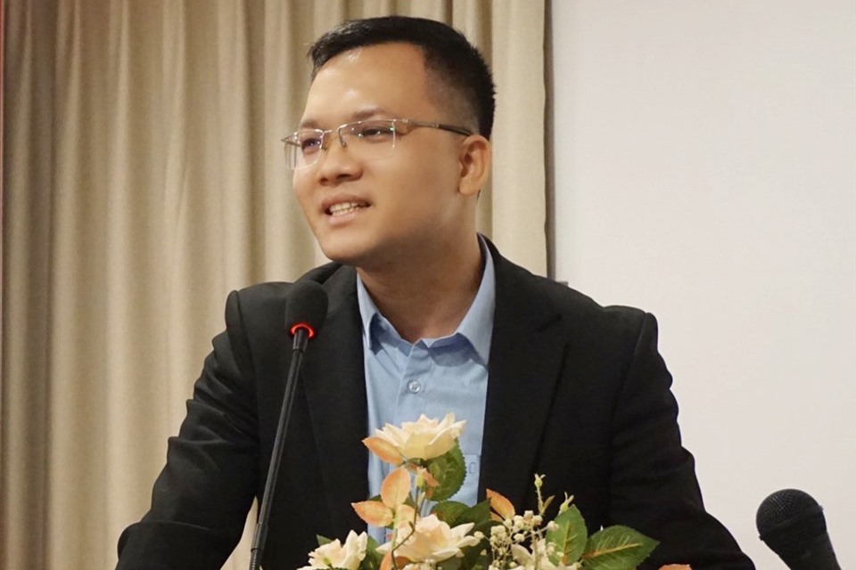 TS Lê Trung Kiên – Giảng viên Viện Hồ Chí Minh và các lãnh tụ của Đảng, Học viện Chính trị Quốc gia Hồ Chí Minh. Ảnh: T.V